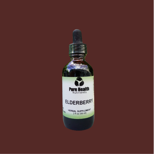 Elderberry Liquid Herbal Extract –  2 oz.